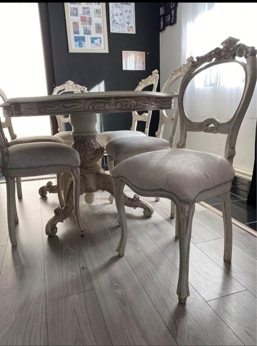 Masa cu scaune vintage Italia