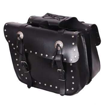 Топ Цена Кожени мото  дисаги за мотор ADRENALINE STUDS 25L.