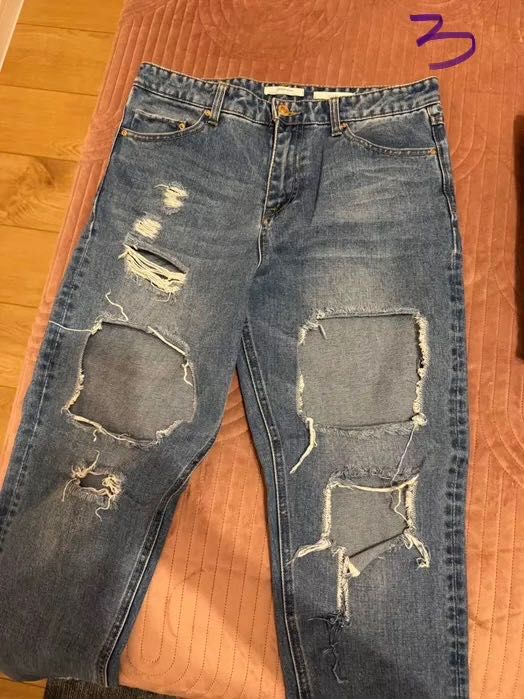 Дълги дънки mom fit