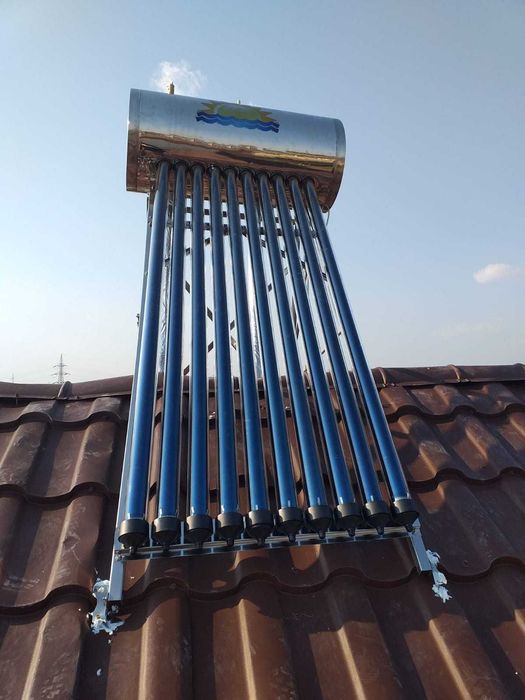 Panou solar apa calda presurizat – integral INOX – 150 L  15 tuburi