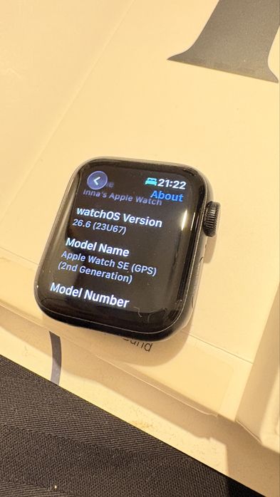 Перфектен Apple watch SE 2 Gen GPS