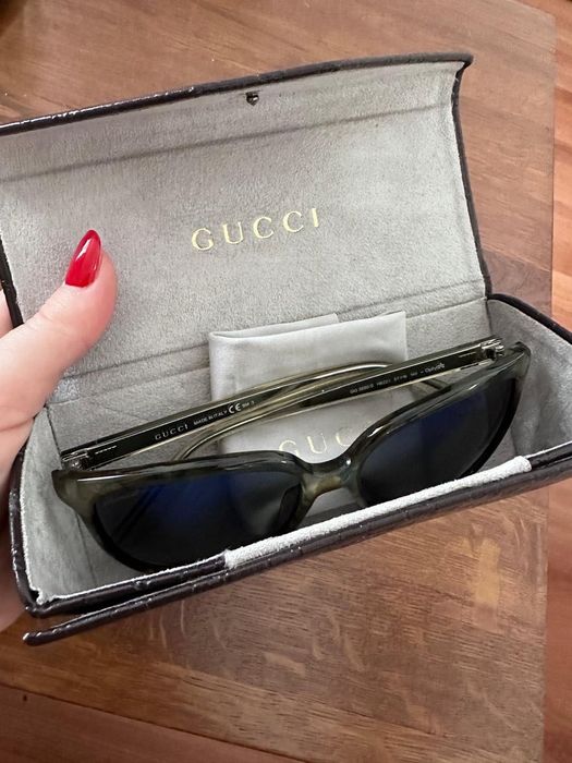 Оригинални очила GUCCI + калъф и пълен комплект – отлично състояние