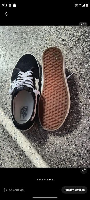 Оригинални черни Vans кецове