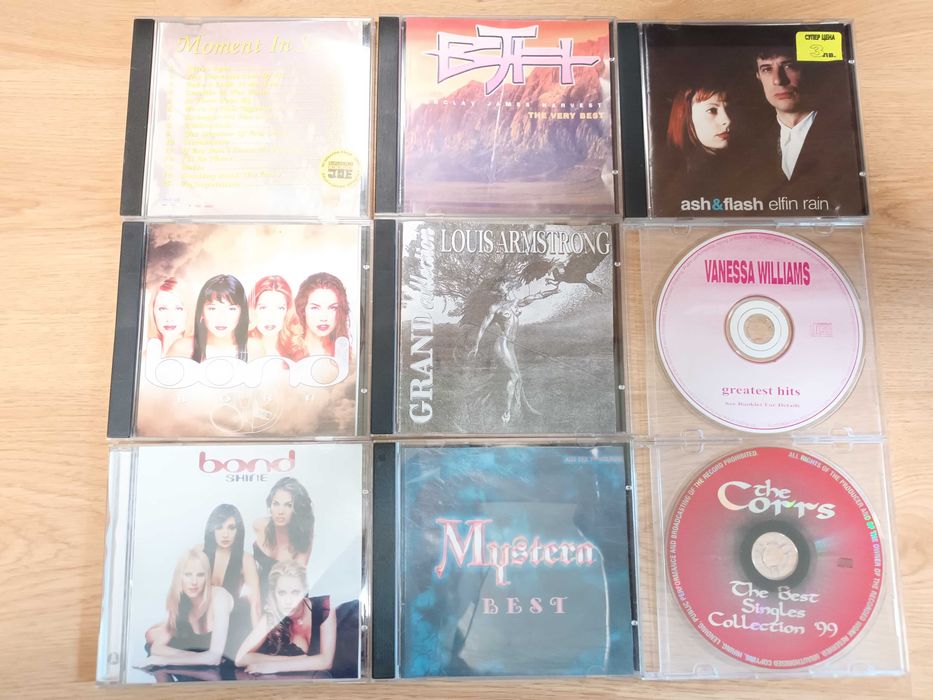 аудио дискове - със записи и нови