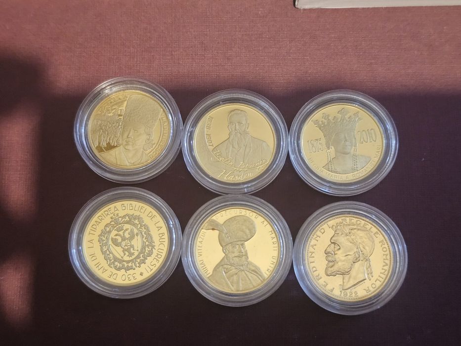 Monede comemorative BNR aur 6.45 grame