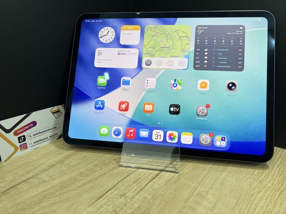 iPad Pro 11" M4 256Gb Space black Second-Hand Foarte Bun 2 ani garanți