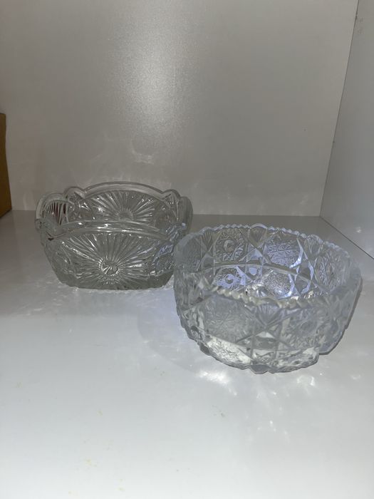 Салатница конфетница хрусталь дятьковский