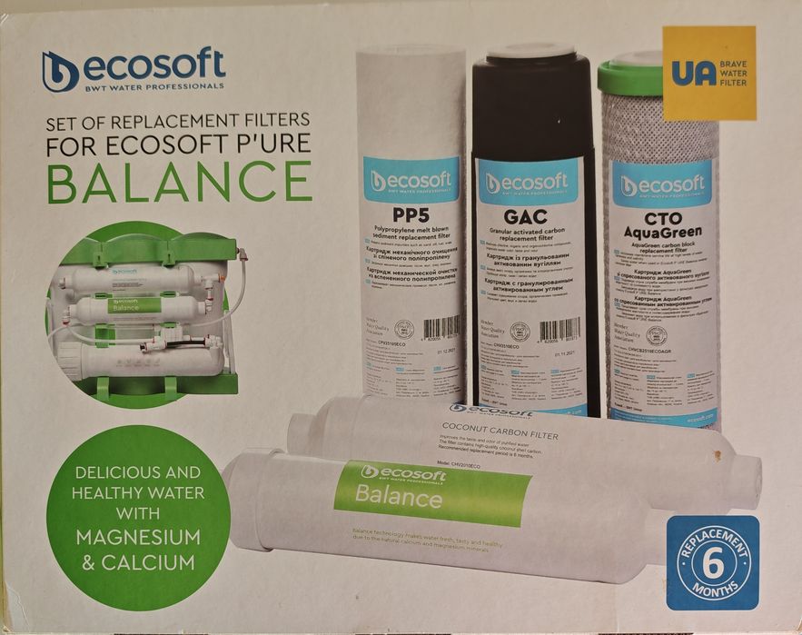 Set de schimb cartușe filtru