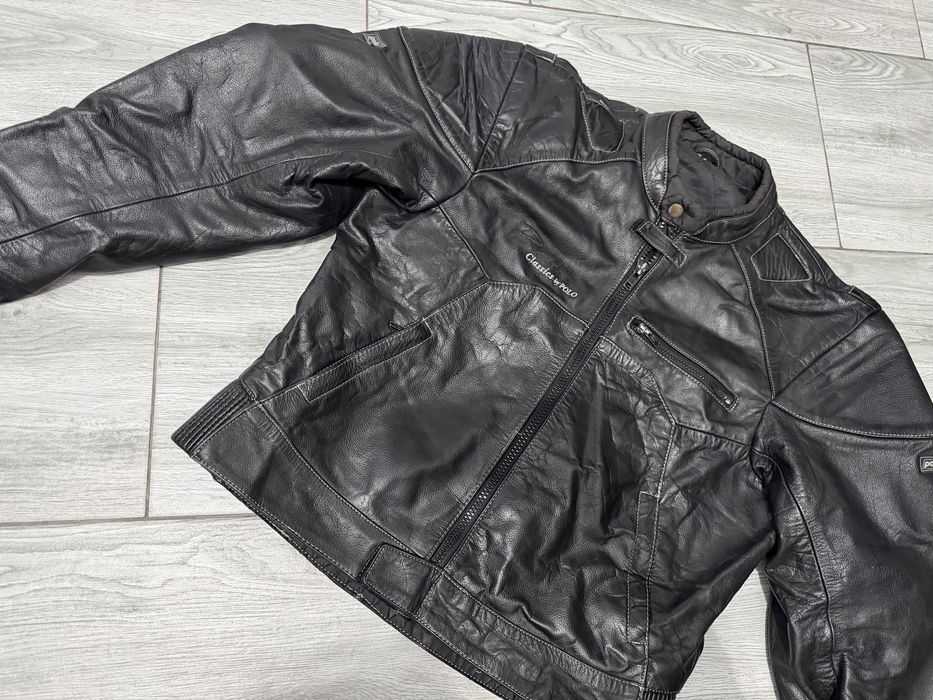 Geaca moto piele classics by polo road