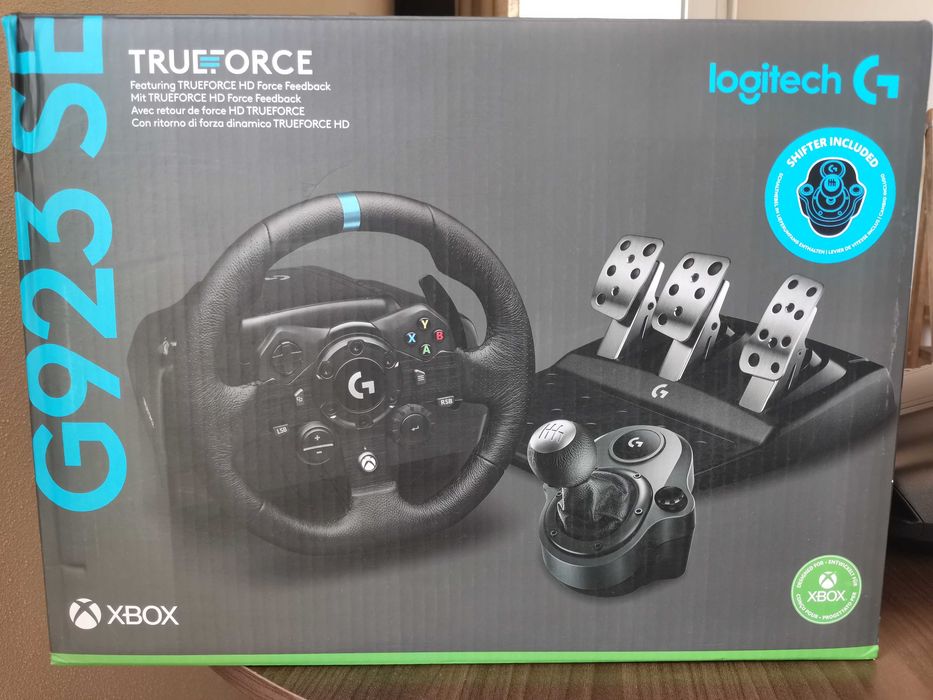 Волан, Педали и Скоростен лост Logitech G923 SE за PC и Xbox
