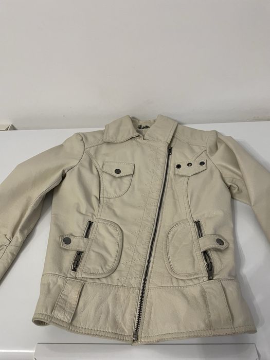 Geaca din piele naturala Vero Moda