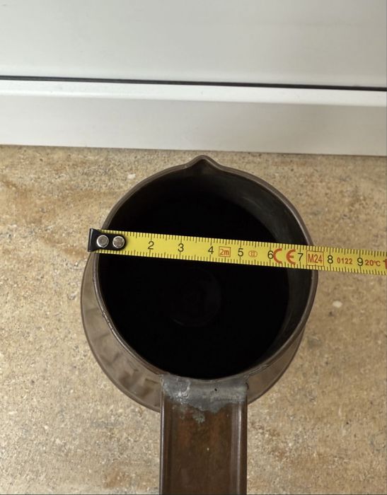 Vas/carafa/ulcior din cupru/ vechi 31 cm