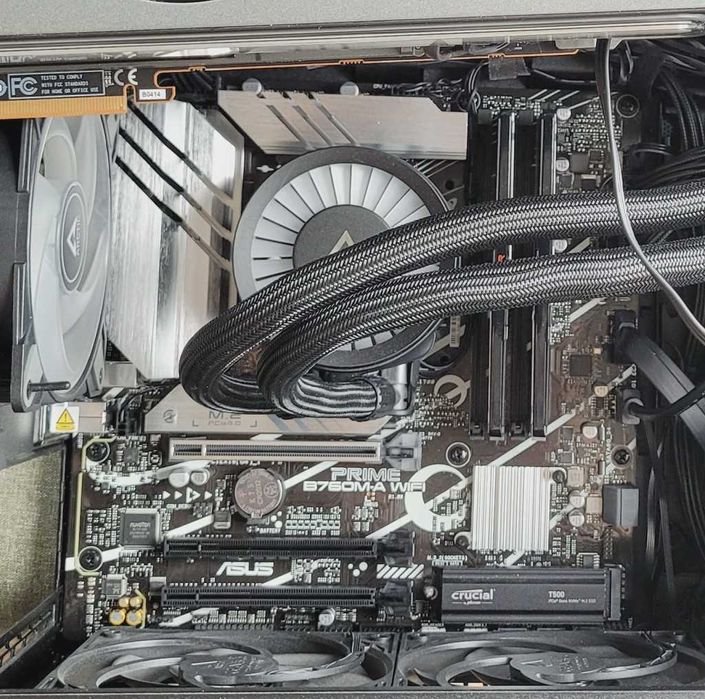 Intel i5 14600k GARANT.09.2030+placa DDR5 ASUS PRIME B760M-A WIFI NOUA