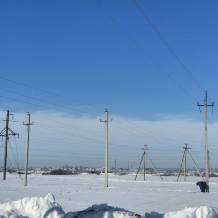 Установка опор ЛЭП