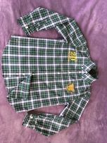 8-9г френска стилна риза каре Eden Park kids дълъг ръкав оригинал