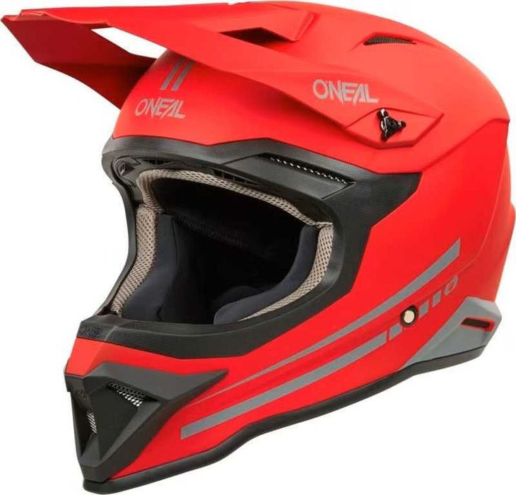 Casca motocross Oneal 1SRS Solid RED L