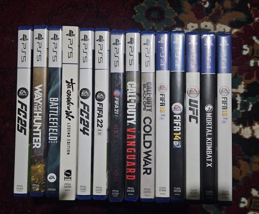 PlayStation 5 оригинальные диски с лицензией