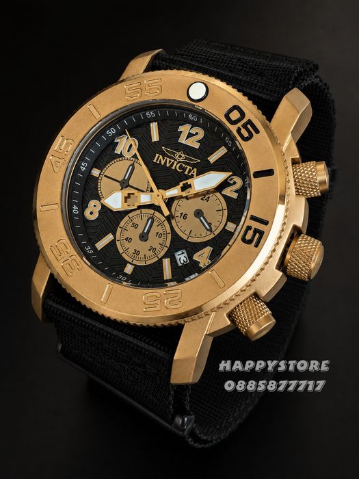 INVICTA Orpheus gold 50 mm, Инвикта нов мъжки часовник