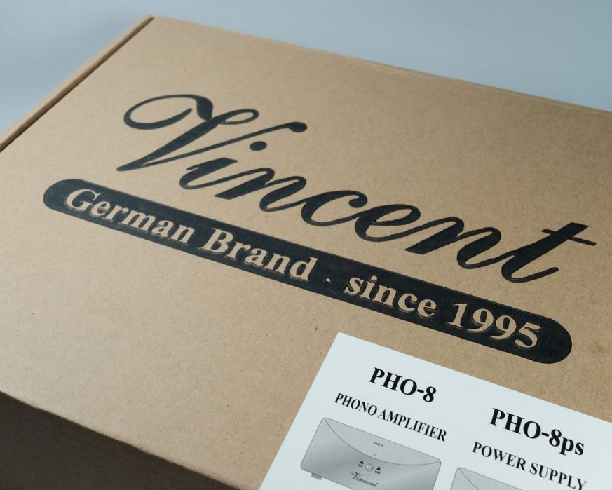 Vincent PHO-8, PHO-8S, phono preamp, MM/MC, фоно предусилвател, Hi-Fi, винил, грамофон, черен