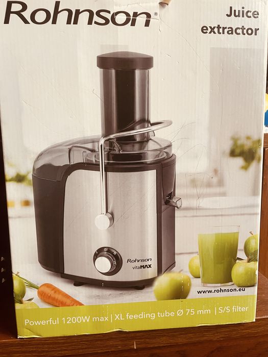 Stiecator fructe Rohnson VitaMAX 1200W- ca nou, folosit o singura data