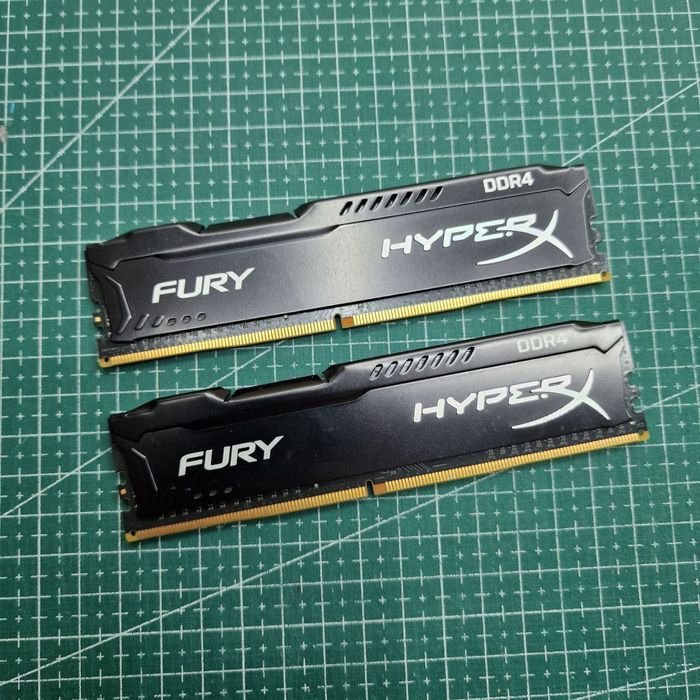 RAM памет HyperX Fury DDR4 8GB (2×4GB) HX421С14FBK2/8