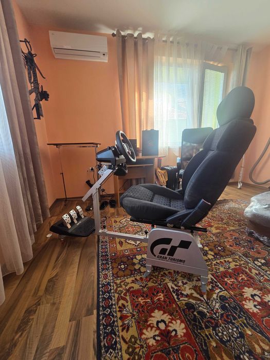 Стойка за волан+Logitech g29+shifter+педали
