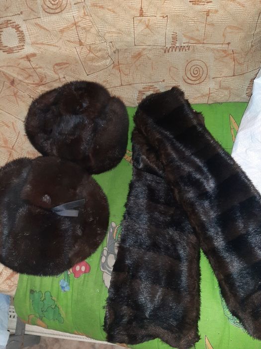 Продам шапки норковые бу