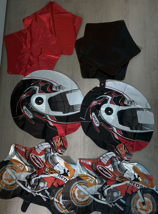 Set aniversar Moto+bonus (cifra,10baloane latex)