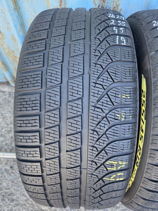 Anvelope Iarnă 255.45.19 Pirelli An 2024 Profil Ca Noi Peste 8mm Grosime
