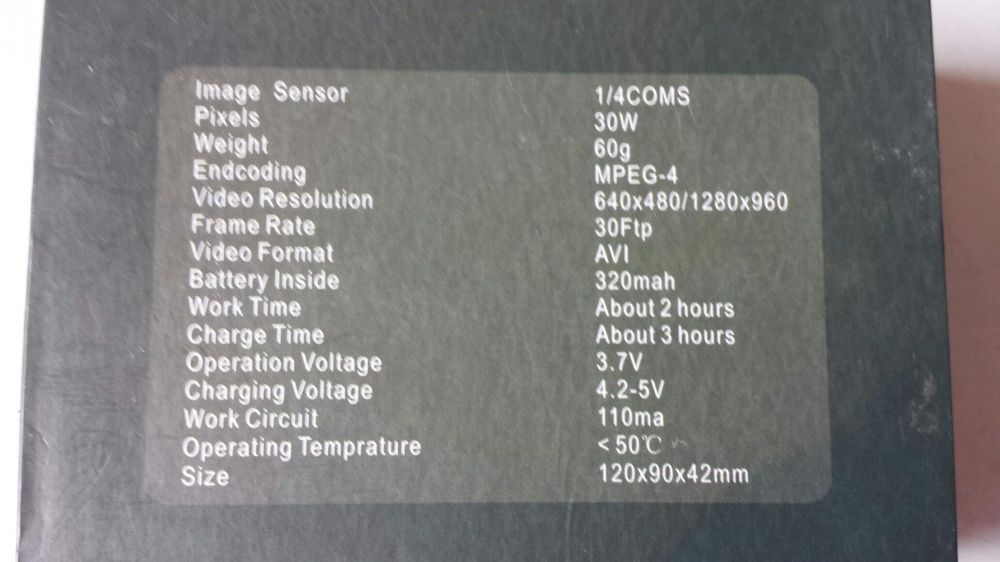 Cheie cu cameră video