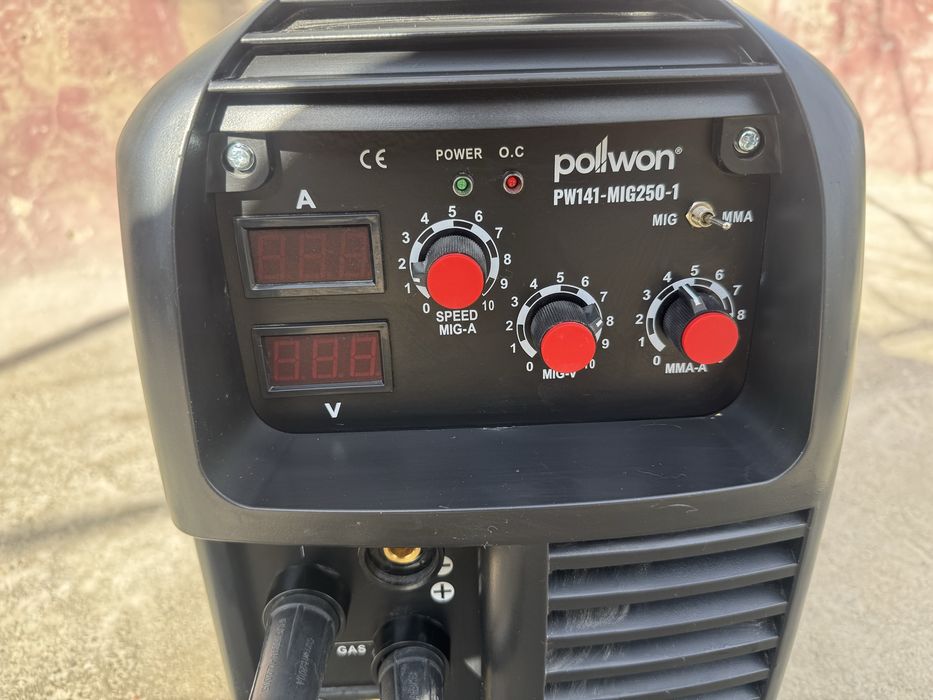 Профессиональный сварочный аппарат PW141-MIG250-1