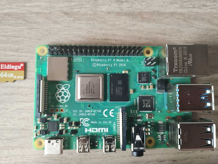 Mini PC Raspberry Pi 4B 2GB с Neo Argon Case 64GB MicroSD