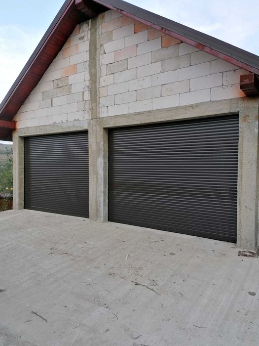 Uși rulou pentru garaj din aluminiu extrudat – montaj gratuit