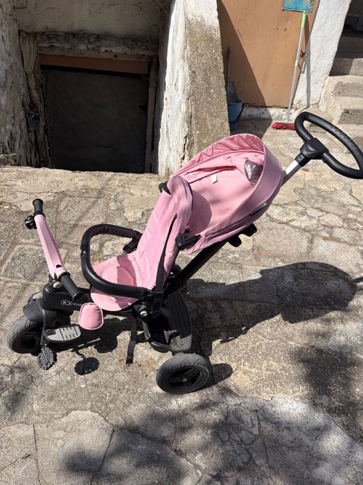 Tриколка Kinderkraft Twipper, розова