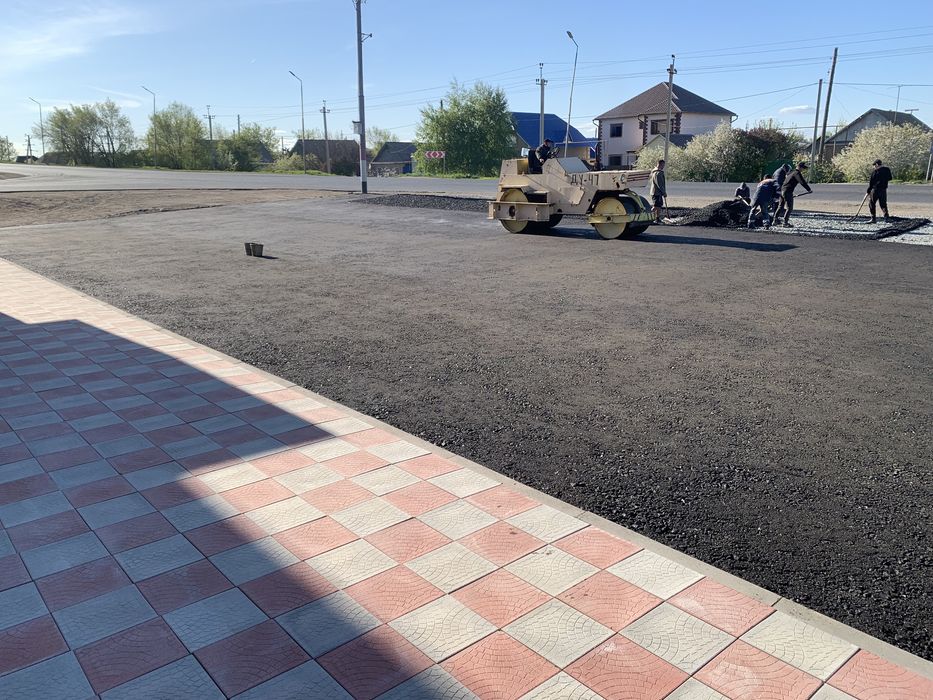 Укладка асфальта