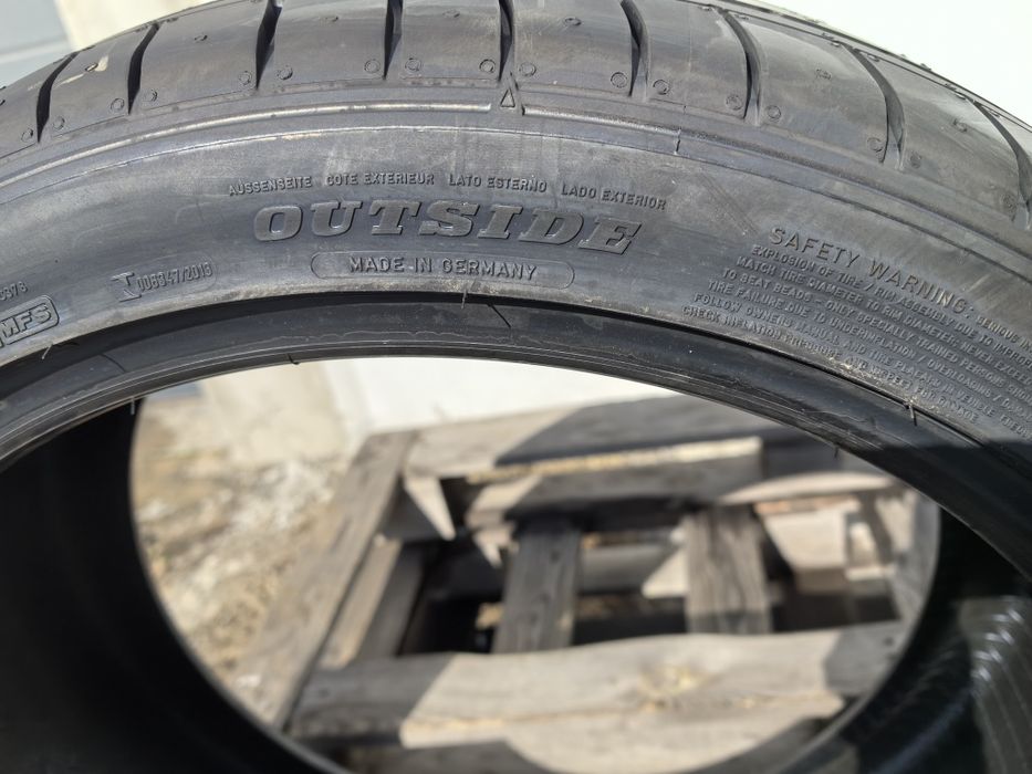 245/40/20 Дънлоп ДОТ 2022 г - САМО 1 брой - Чисто Нова