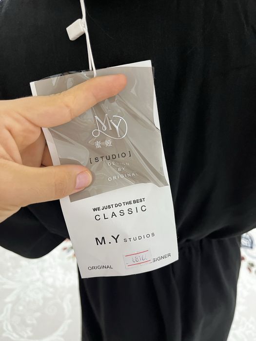 Новое черное платье размер М