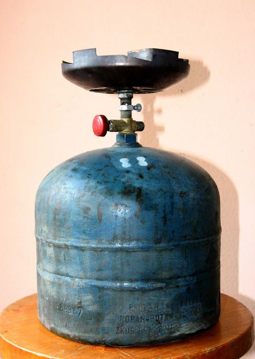 Газови бутилки, туристически, битови, 2 бр.