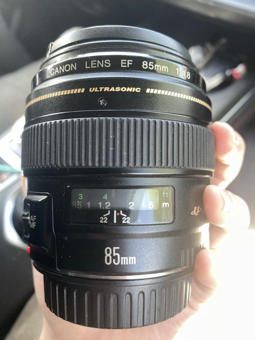 Обьяктив canon 85 мм