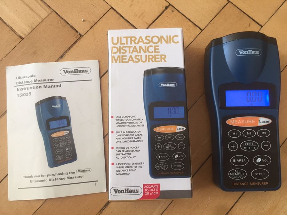 Продавам многофункционална лазерна рулетка Vonhaus 15/035