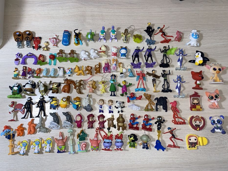 Киндер фигурки обмен