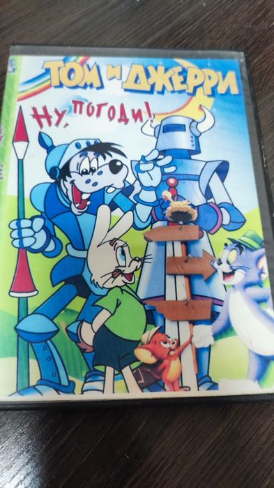 Мультики dvd диске.