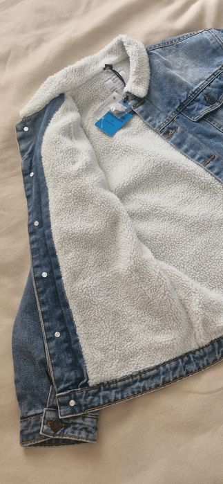 Джинсовая куртка утепленная