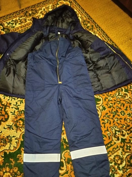 Рабочий зимний комбинезон размер 52