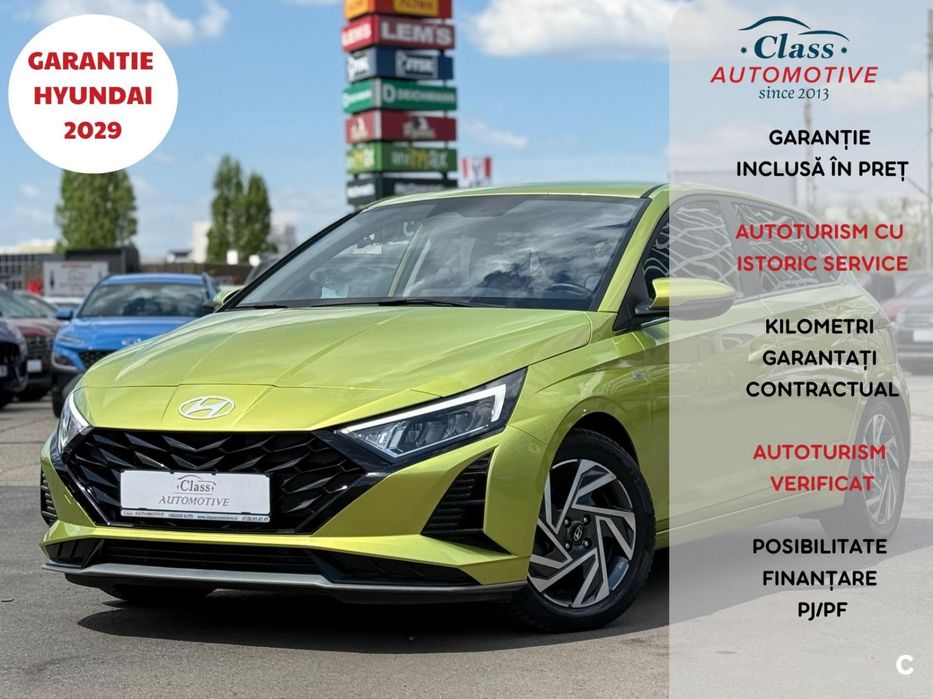 Hyundai i20 Istoric service / Fara accident / Garantie 12-36 Luni
