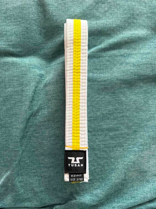 Детски Екип за Таекуондо [добок] TUSAH  size 120cm Нов + подарък жълт колан