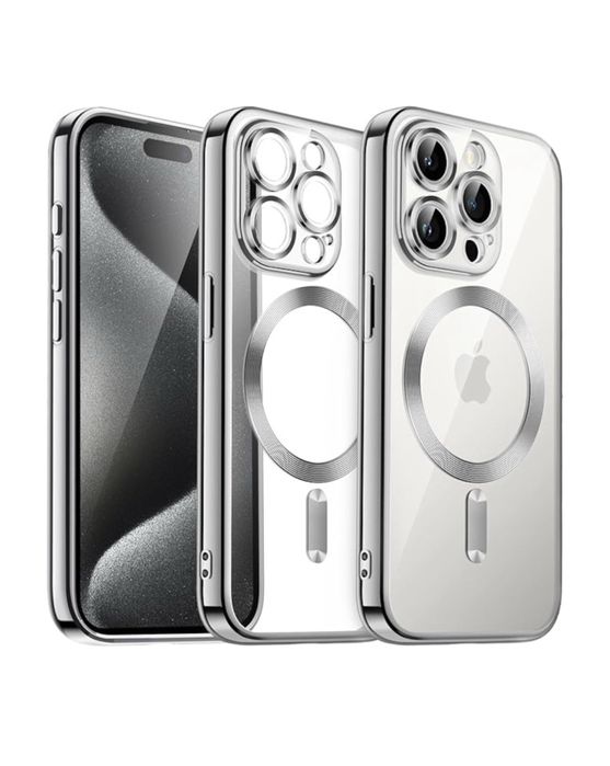 Iphone 13/14/15/16E/16/17 PRO MAX PLUS Husa Folie Magnetica Space