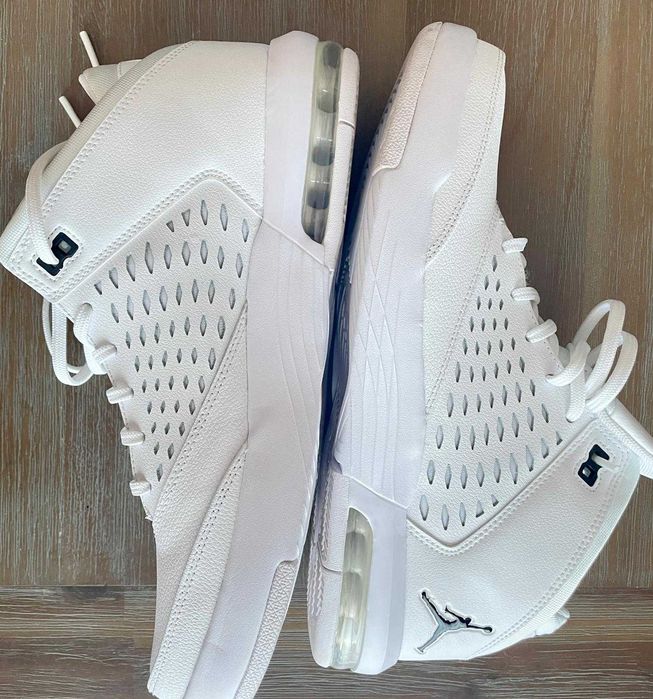 Ghete Barbati Nike Jordan Flight Origin 4 Albe, 45.5