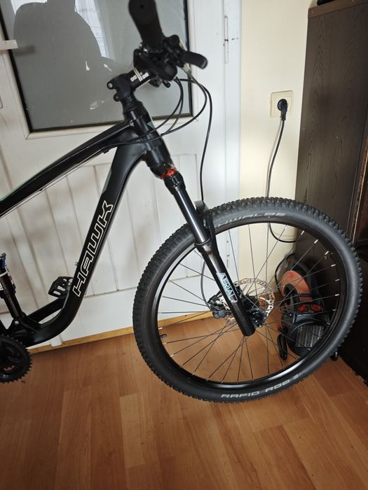 Bicicleta mtb full suspension Hawk 27,5 suspensi aer