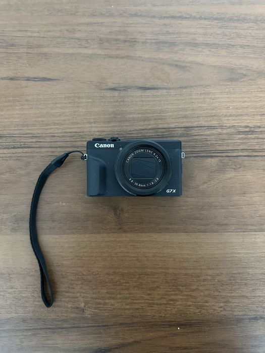 Фотокамера Canon PowerShot G7 X Mark III черный